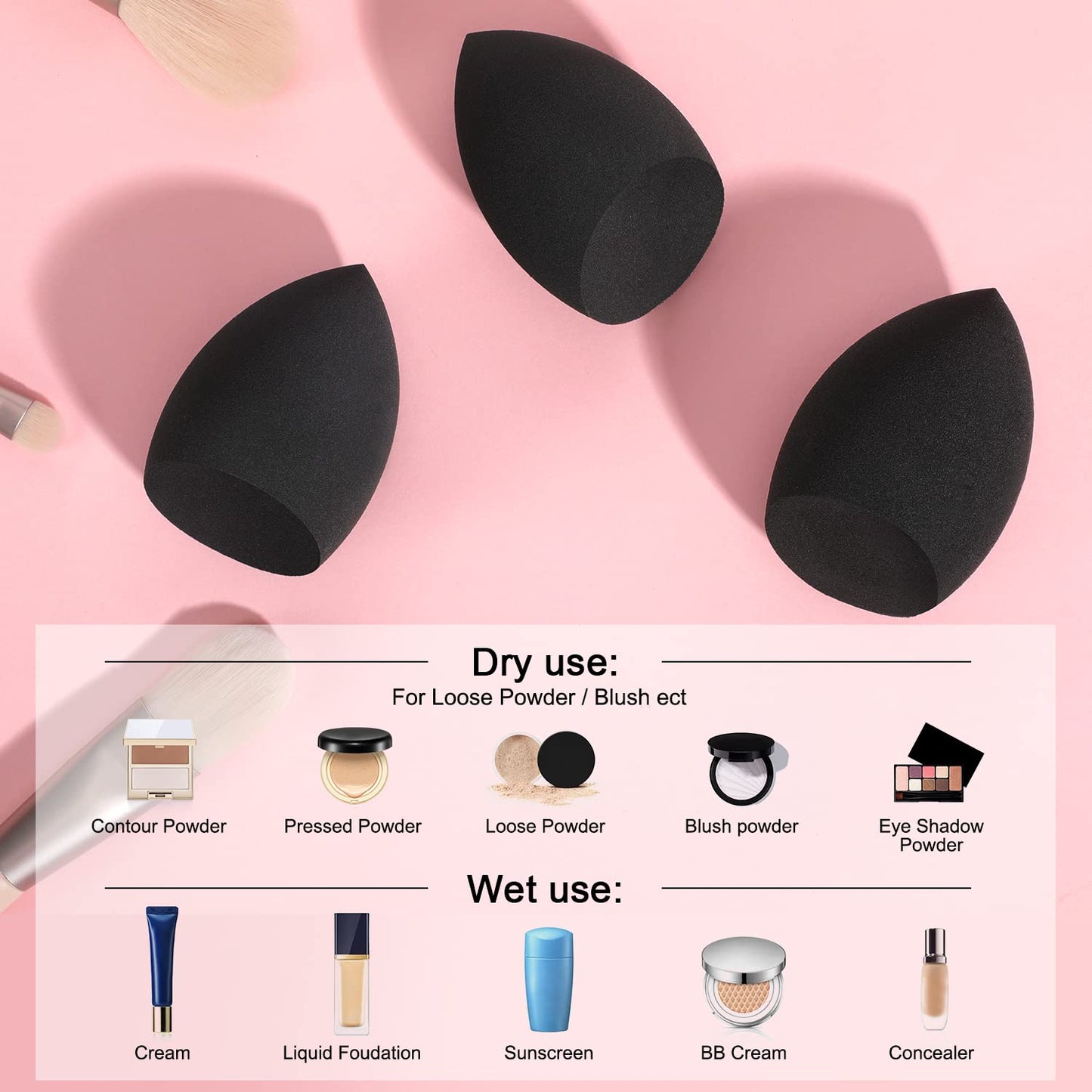 3-Pack Beauty Blender